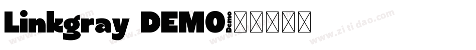 Linkgray DEMO字体转换